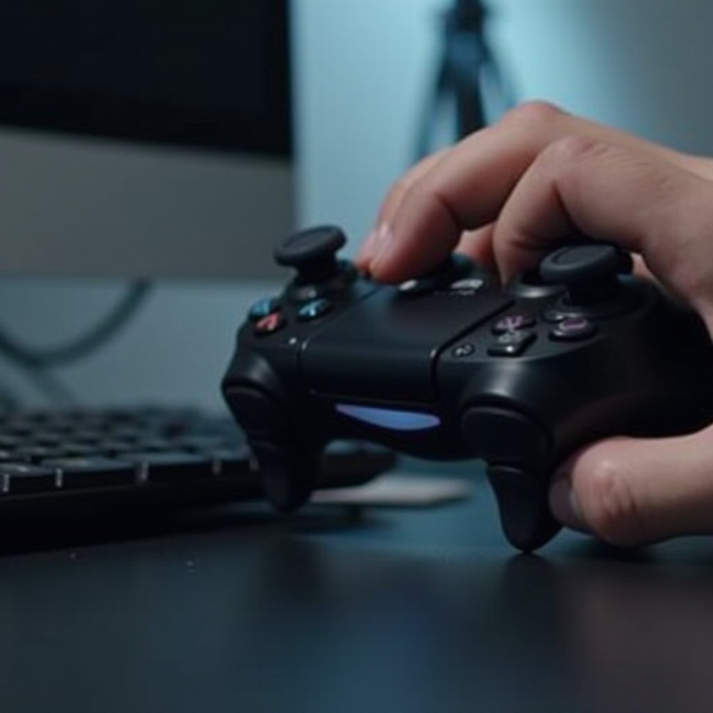 PS5コントローラーがPCに表示されない