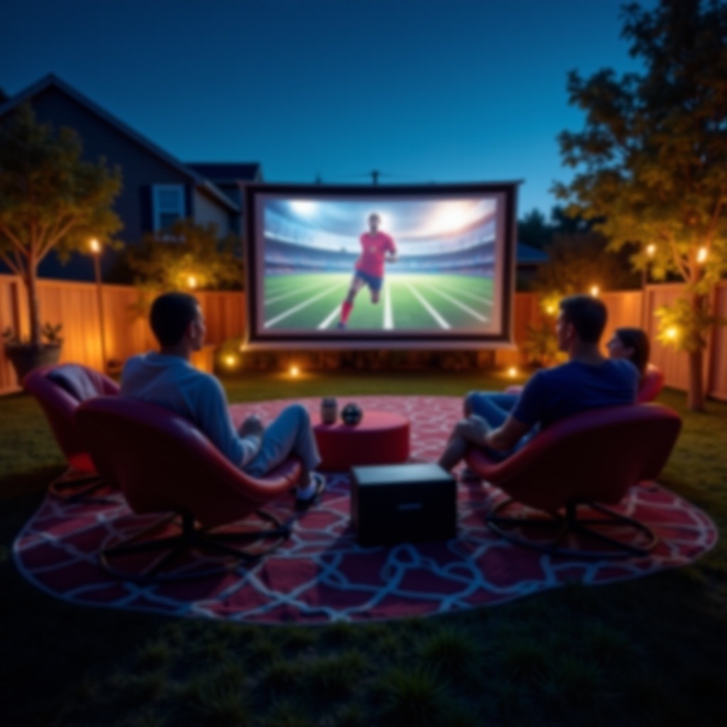 スポーツに最適な屋外プロジェクター