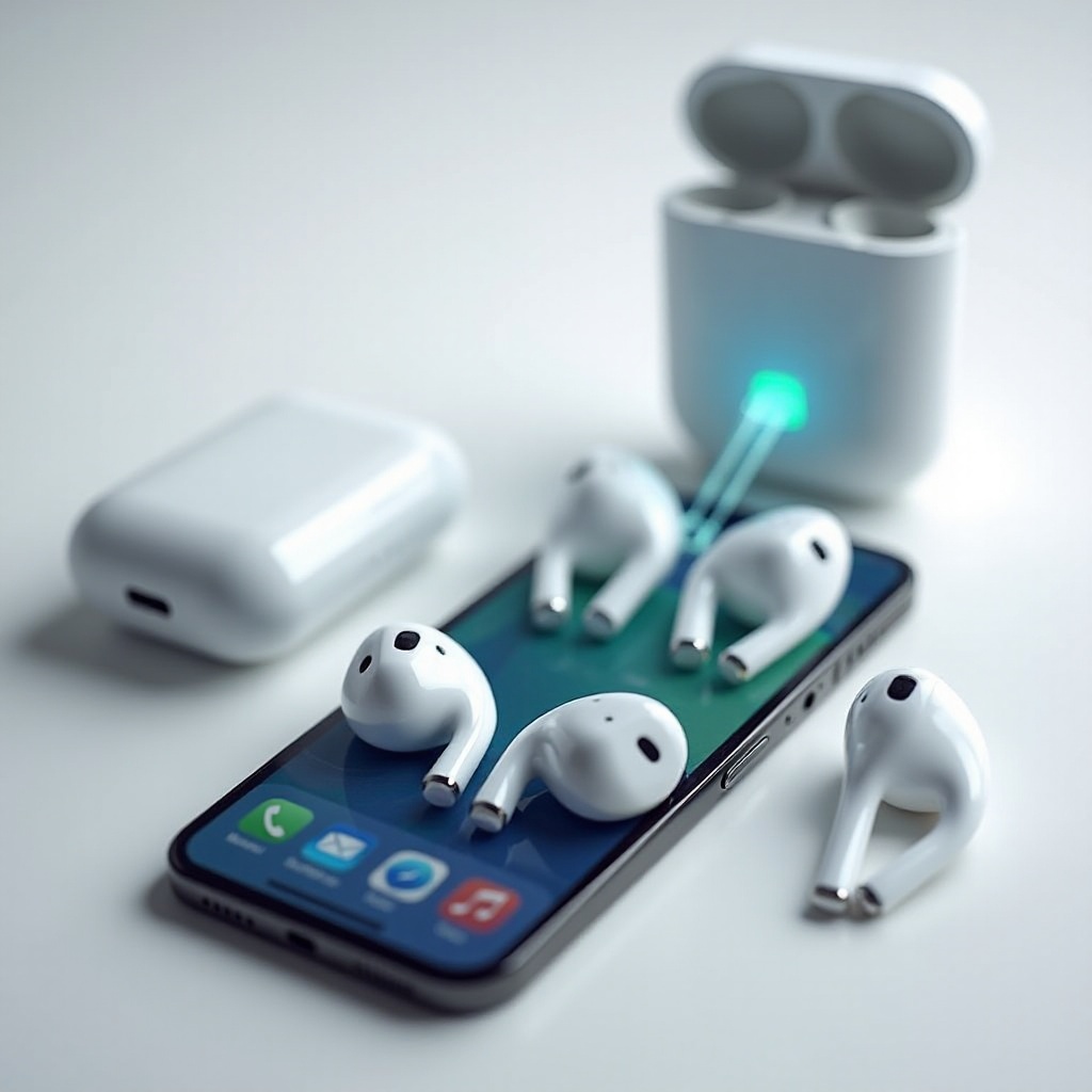 كيفية توصيل عدة أجهزة AirPods بهاتف واحد