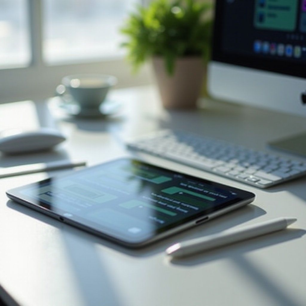 iPadがメッセージを受信しません