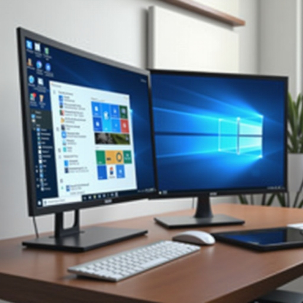 إخفاء شريط المهام على الشاشة الثانية في ويندوز 11