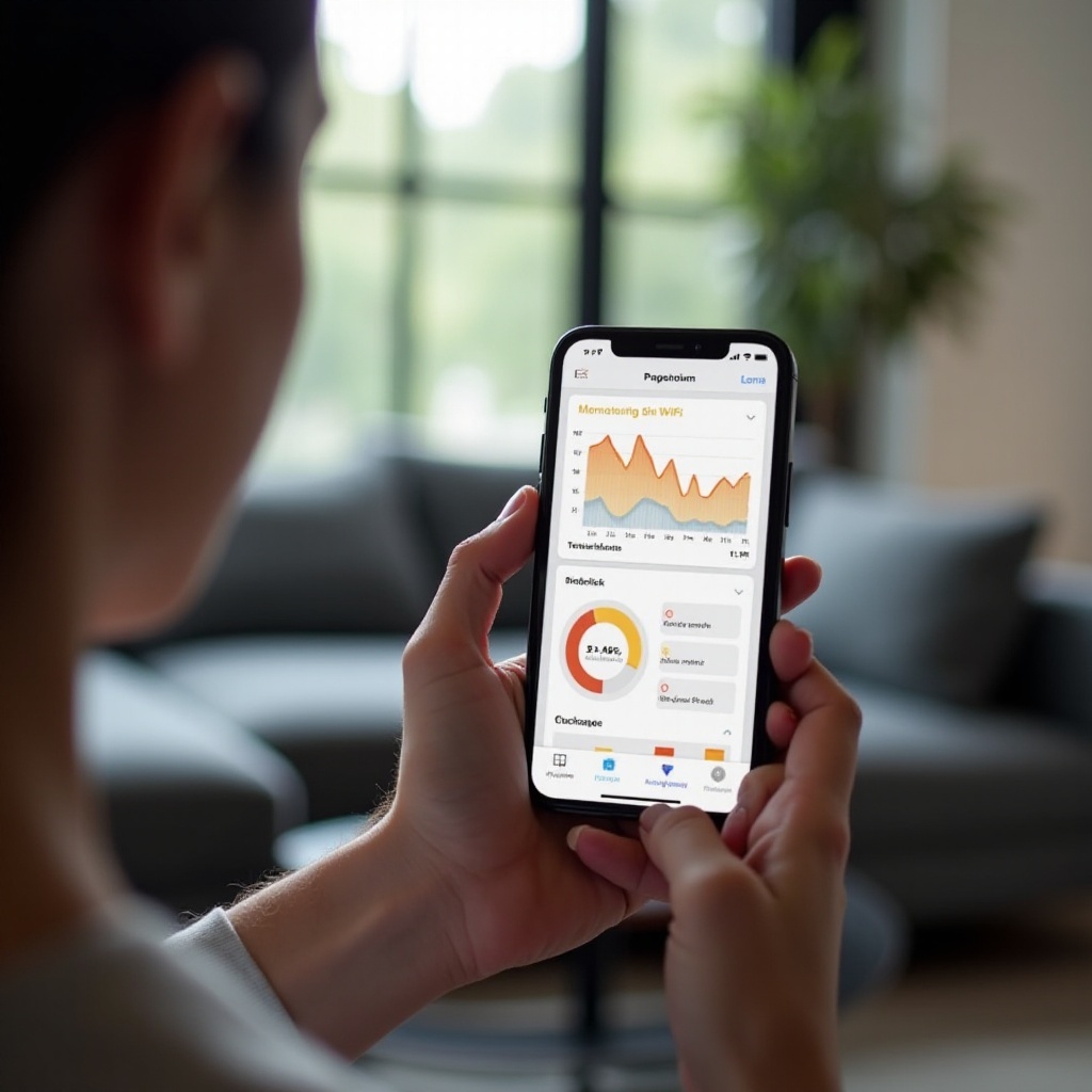 كيفية رؤية استخدام WiFi على iPhone