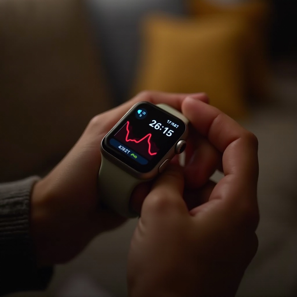 Apple Watch が心拍数を追跡しない