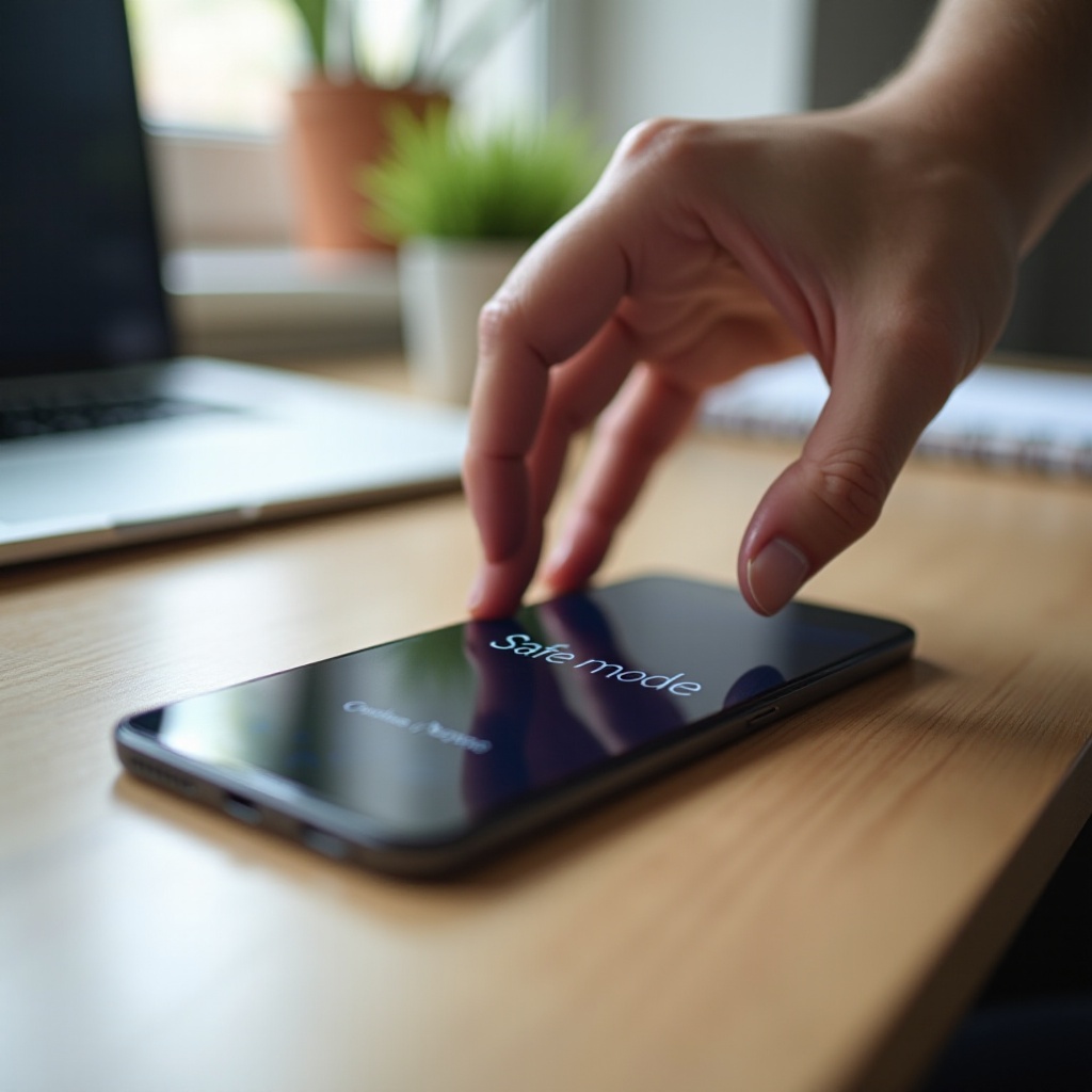 Androidがセーフモードでスタックしている