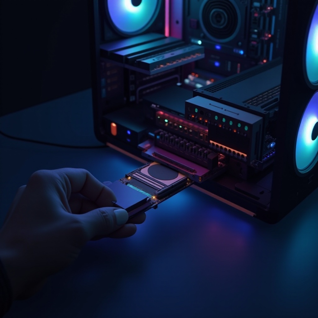 Tôi có thể cắm SSD khi máy tính đang bật không?