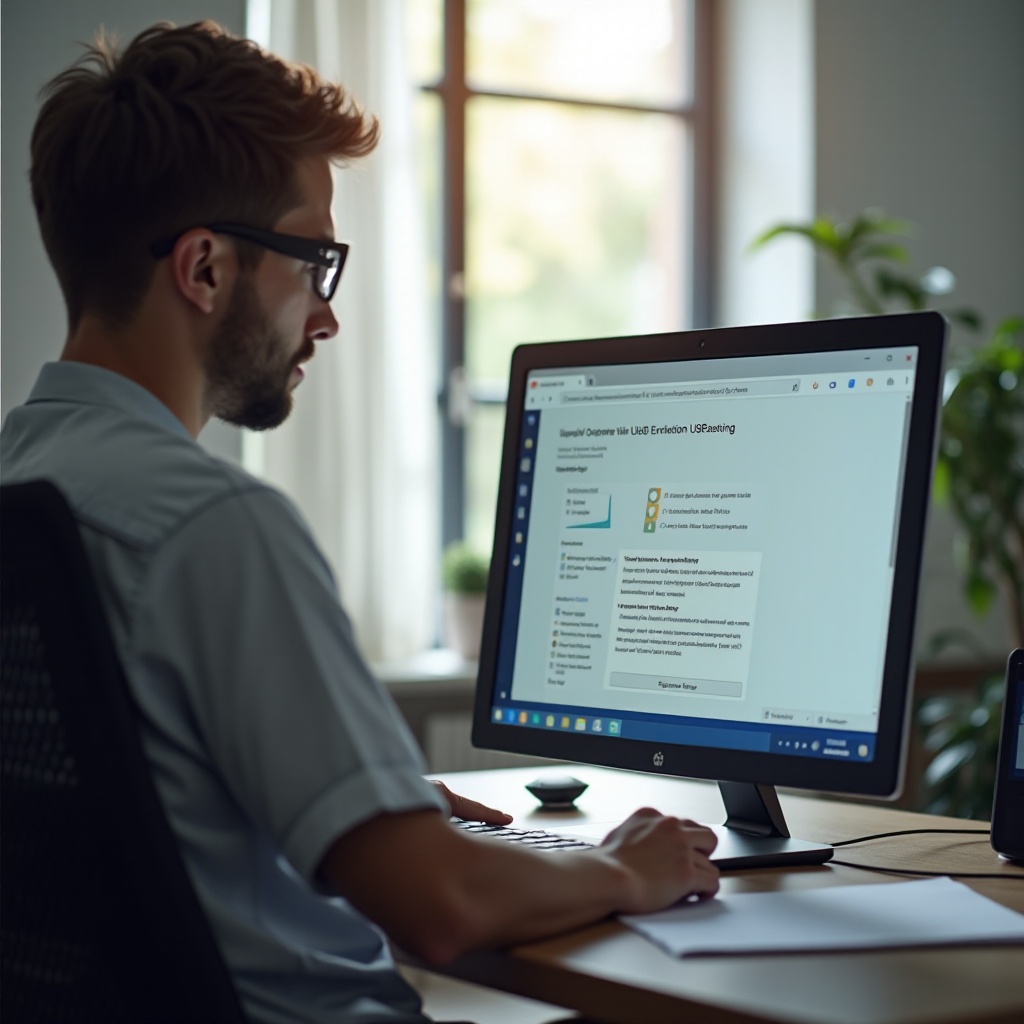 لا يظهر USB في مستكشف الملفات