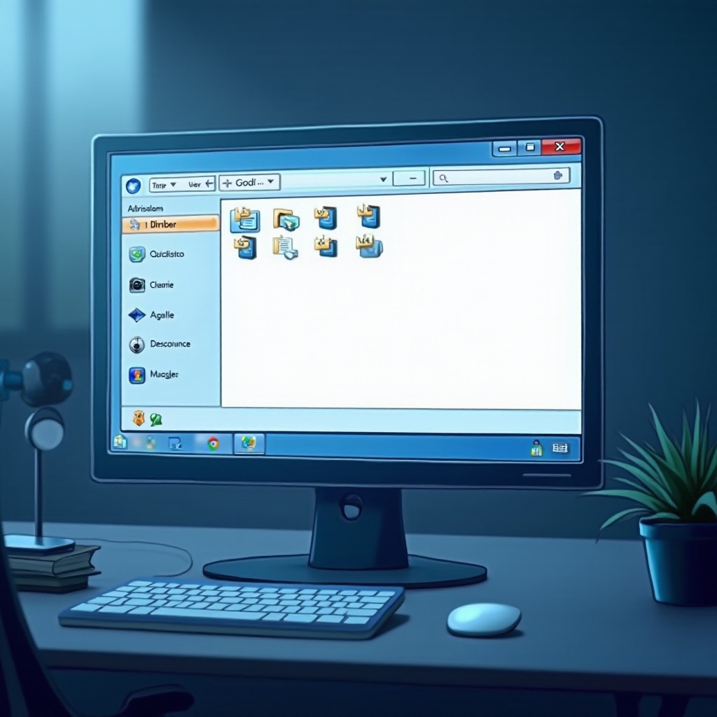 USBがファイルエクスプローラーに表示されない