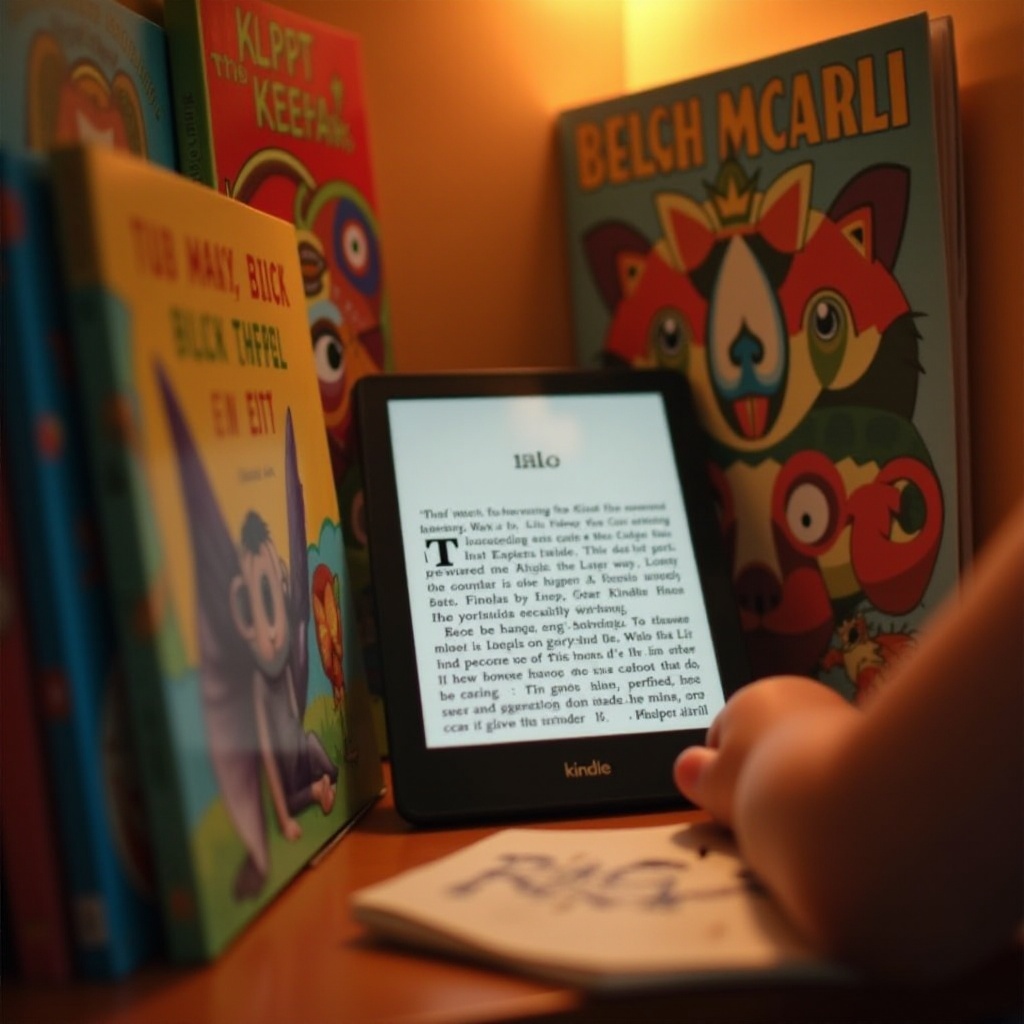 วิธีการตั้งค่า Kindle สำหรับเด็ก